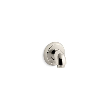Kohler Forte Wall-Mount Supply Elbow With Check Valve 22174-SN